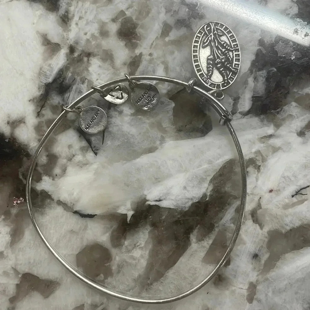 Alex & Ani “Aunt”‎ Silver Bracelet